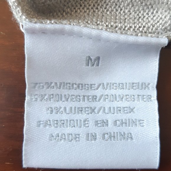 Suzy Shier Silver Sparkly Cardigan Medium - Picture 10 of 14